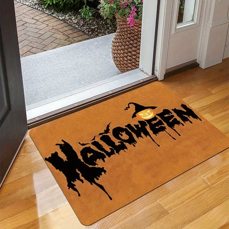 Durable Non Slip Floor Mat With Bold Letter Motif For High Traffic Entryway And Party Decoration Use