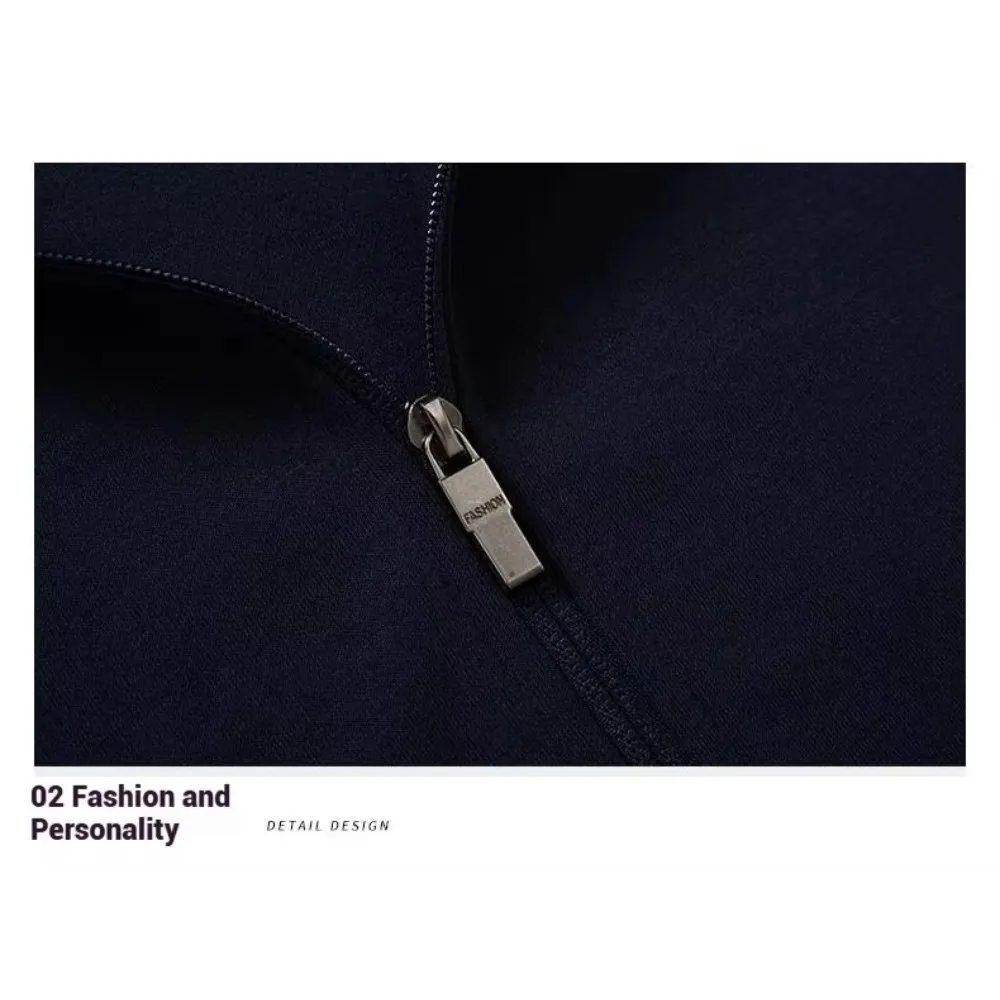 Sudadera con capucha con cremallera de una pieza Sanji Vinsmoke negro pierna Chef B E LACKER HEGY estampado algodón suelto ajuste transpirable hombres mujeres otoño entrenamiento ​