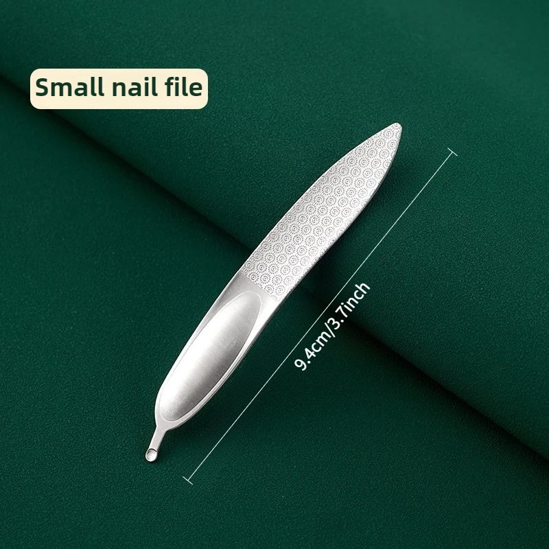 ملف الصلب مسمار الفن المهنية ملف الأظافر ملف الأظافر المعدنية مزدوجة الوجهين عالية الجودة ملف الأظافر مانيكير باديكير أدوات التجميل