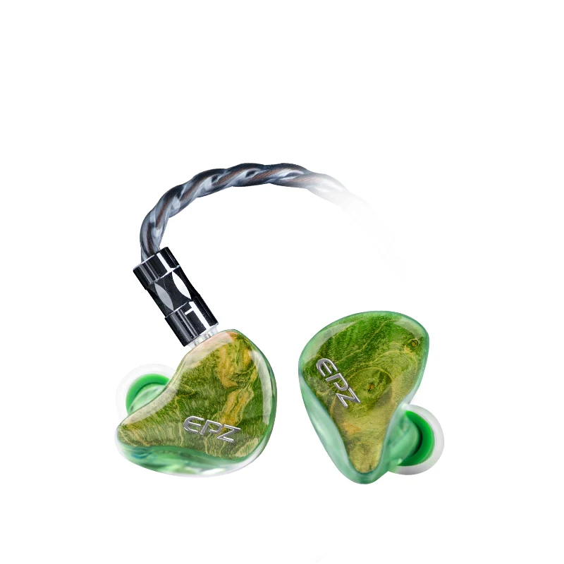 EPZ K5 Wired Earphones 1DD+4BA HIFI Music iems headset In Ear