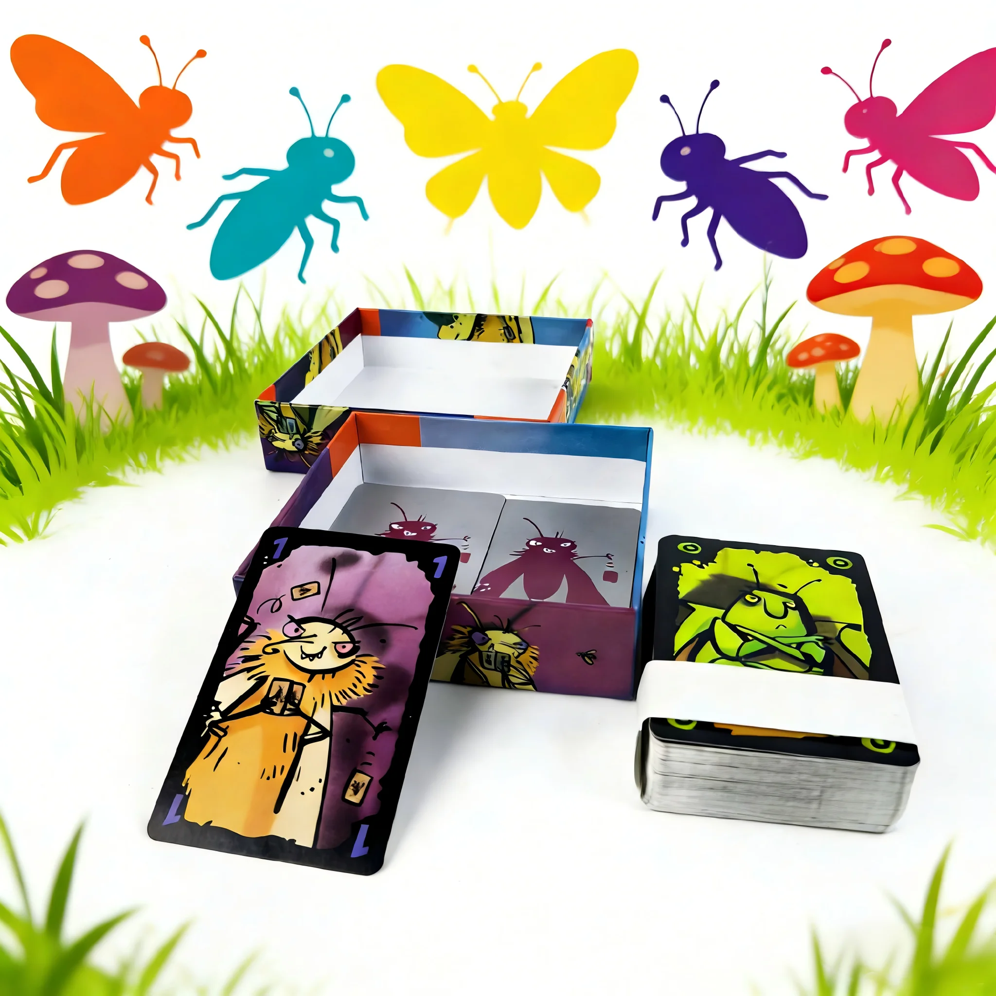 Jogo de Tabuleiro: Cheating Moth, Jogo de Cartas Bestseller, Jogo de Festa Hilariante com Mecanismo de Truques Divertido, Risadas Infinitas para Encontros