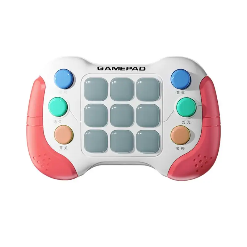 

Memory Push Game Handheld Electronic Pop Fidget Game Toys Hand-Eye Coordination Toys Educational Toy For Kids Toddler Boys Girls