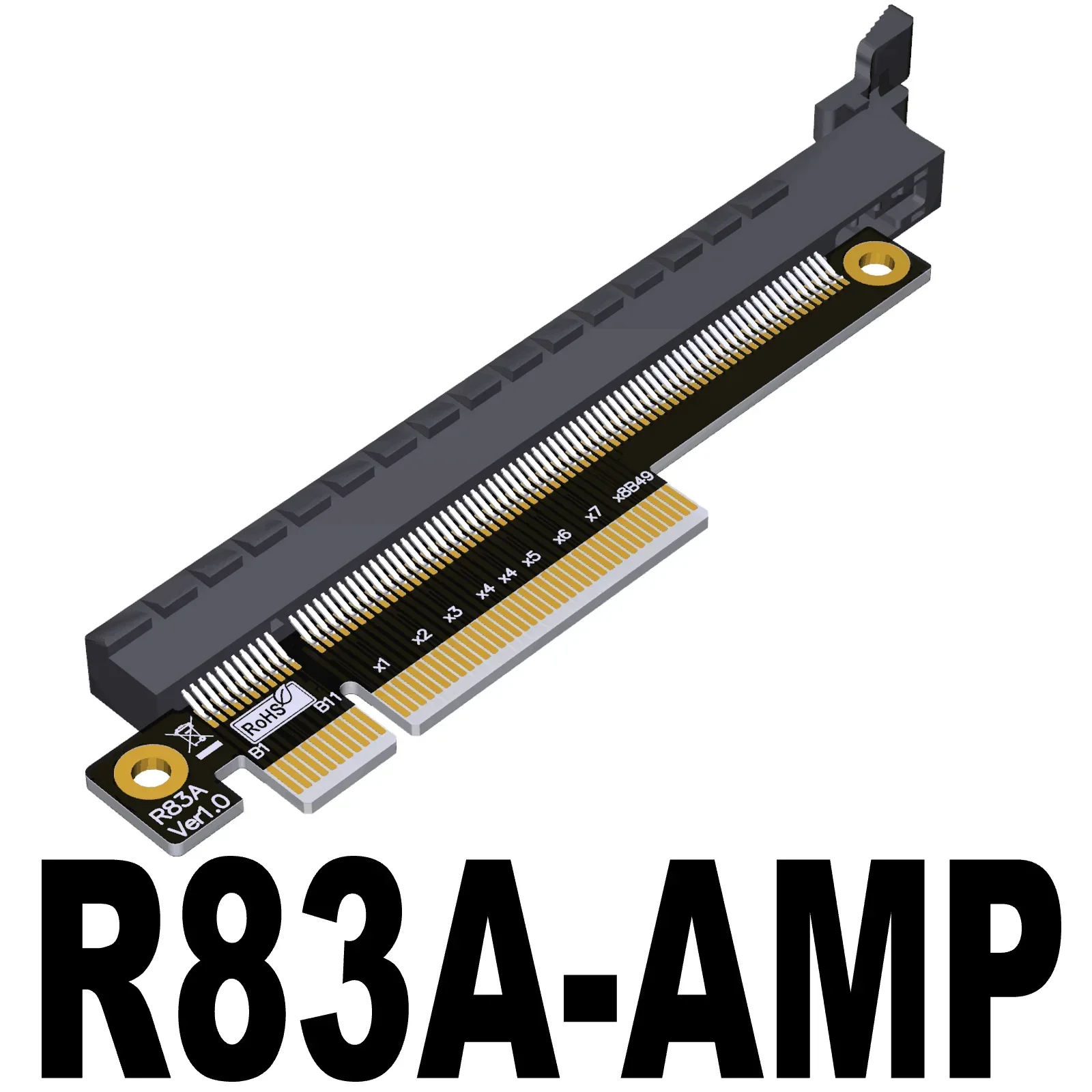PCI Expressグラフィックカード拡張,5.0x16x8x4 gen5/4ライザー,拡張