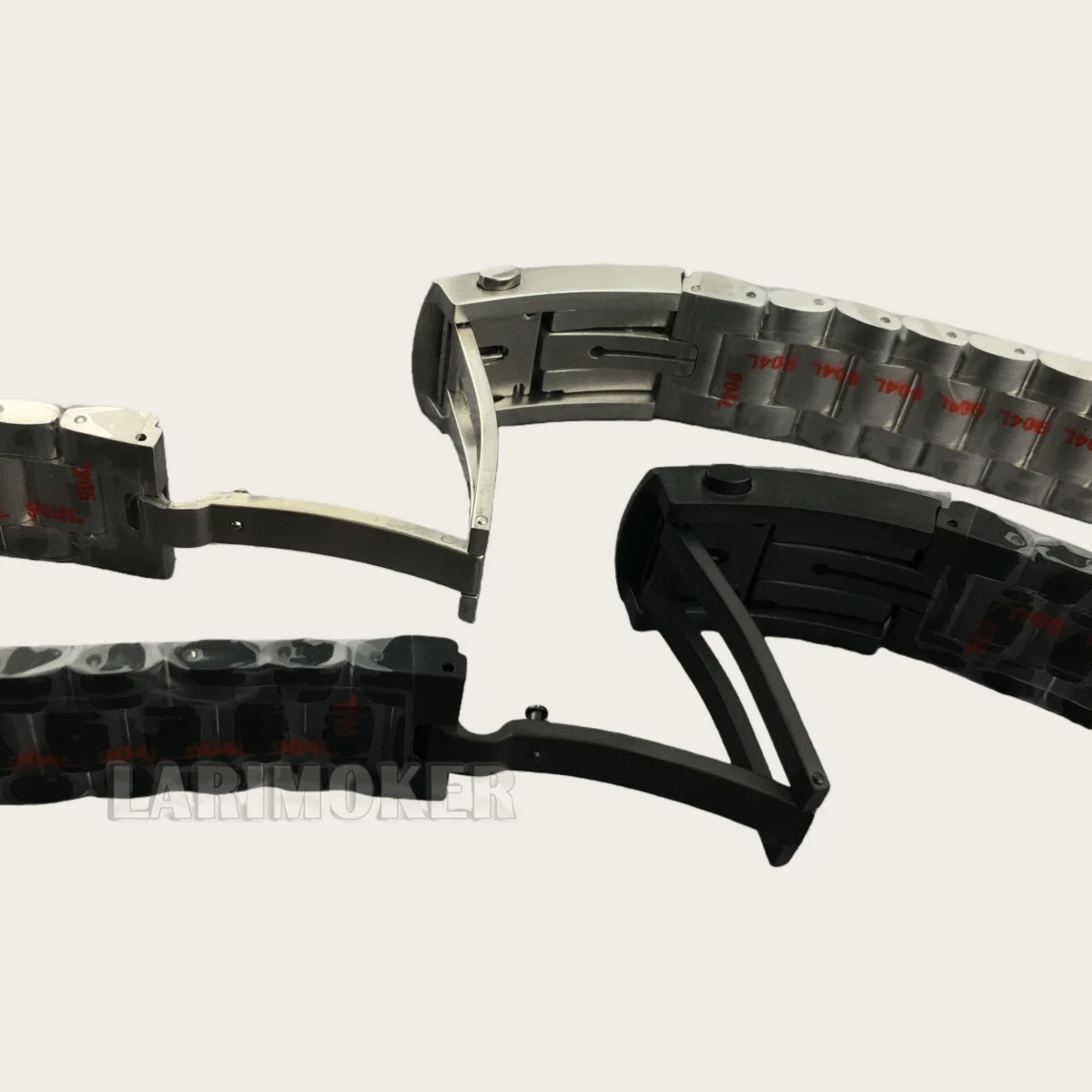 Складная застежка из твердой нержавеющей стали шириной 20 мм, подходит для замены корпуса 40 мм VK63 мужской ремешок для часов