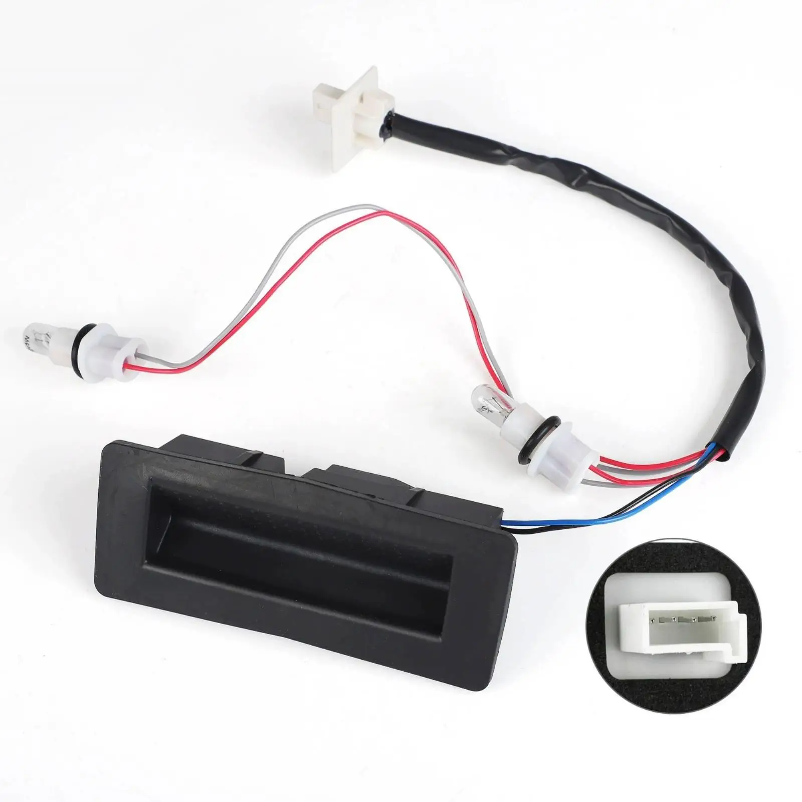 Direct Replacement Tailgate Release Switch for Chevy Silverado 1500 2004-2014 with Prewired Connector