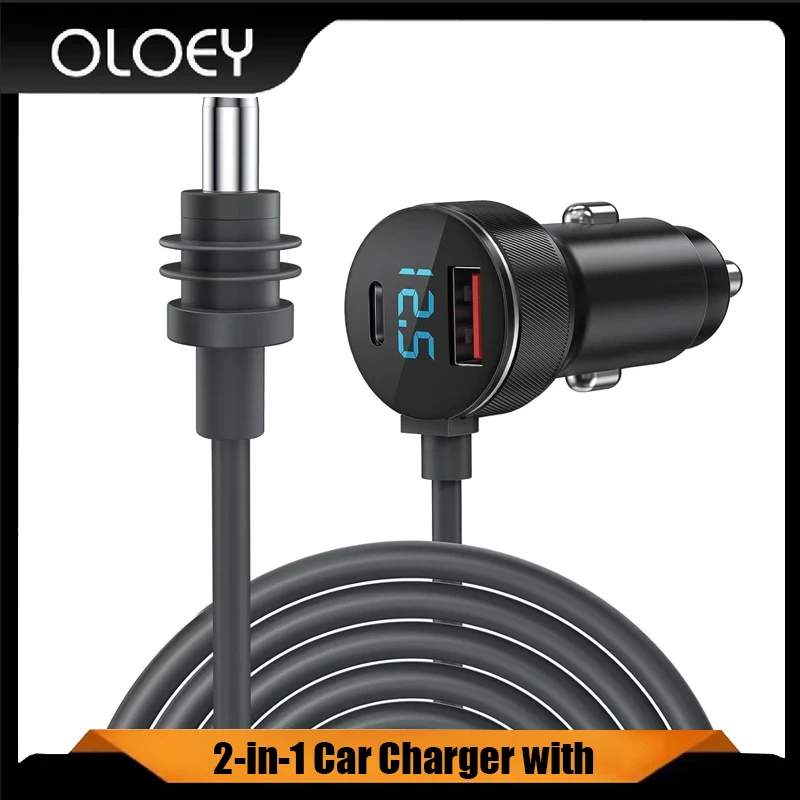 

For Starlink Mini Power Cable 2M/3M/5M DC Power Cable with USB Type-C Port and Voltmeter