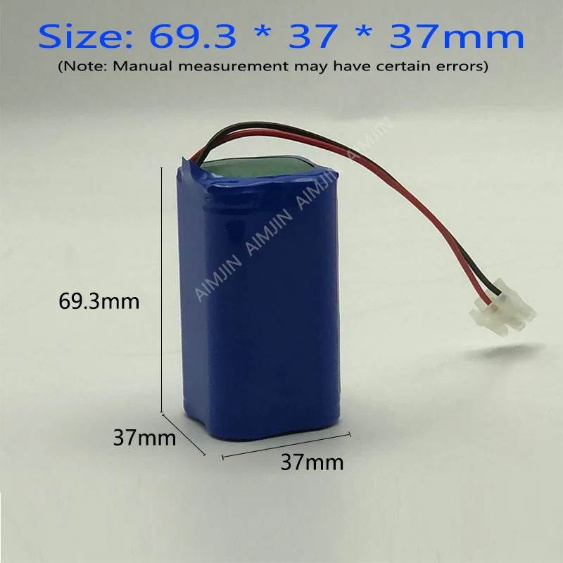 NEW 14.8V 2800mAh Lithium Battery For ILIFE A4 A4s V7 A6 V7s Plus Robot Vacuum Cleaner ILife 4S1P real Capacity