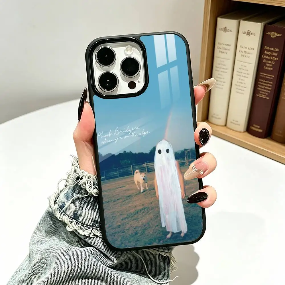 Popular Singer -Phoebe Bridgers   Phone Case For iPhone12,13,14,15,16,17/18Pro Max Plus Wireless Charger Cover Funda