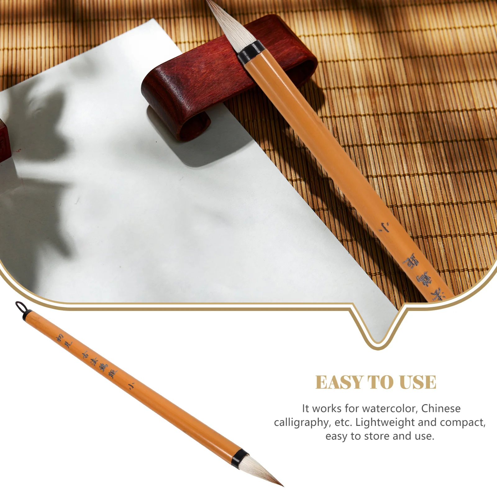 

Calligraphy Brush Small Stationery Pen Writing Chinese Painting Tools Premium Material Gifts Students Professionals Artists Kids