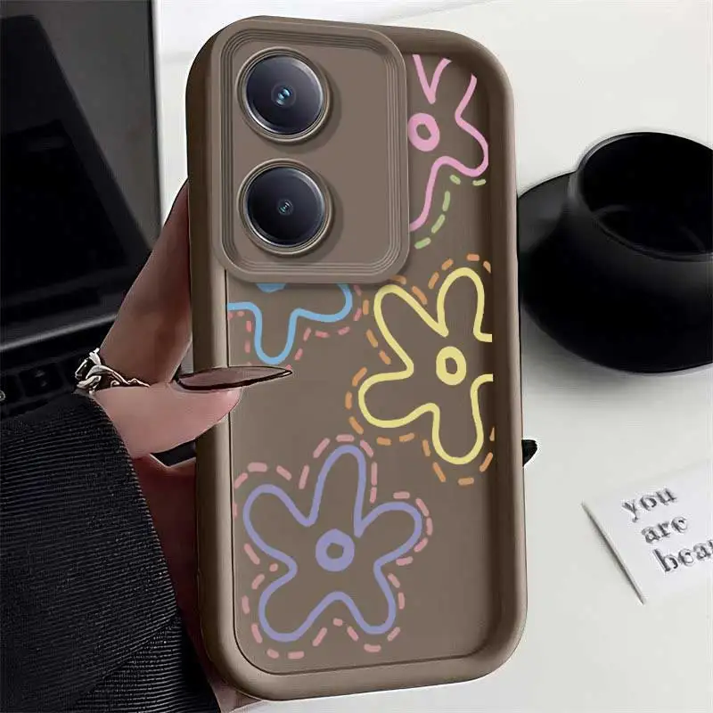 Y100 Colorful Blooms Sky Eye Ladder Phone Case For VIVO Y91 Y89 Y85 Y78 Y77 Y76 Y75 Y67 Y66 Y65 Y56 Y55 Y52S Y50 Y38