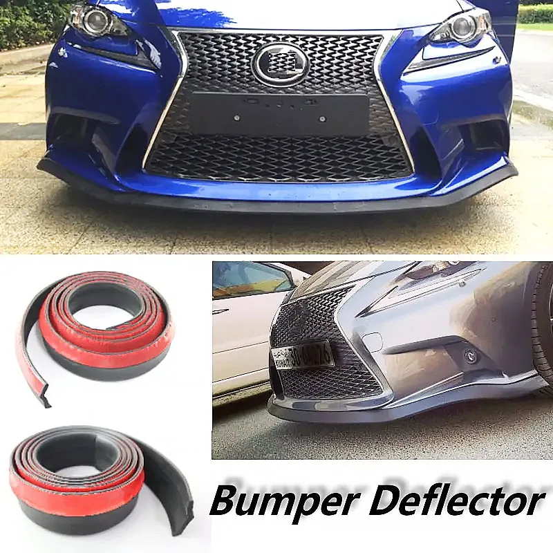 For Lexus IS IS200 IS250 IS300 IS350 For TOYOTA Altezza Car Bumper Lip / Body Kit / Front / Rear Skirt Spoiler / Rubber Strip