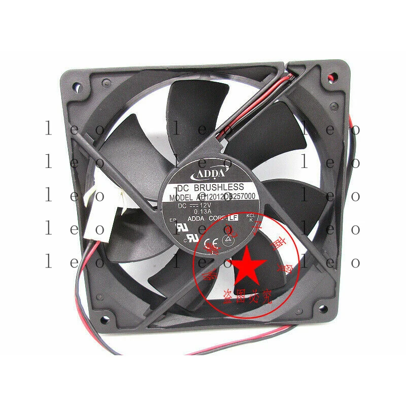 

Вентилятор охлаждения GG для ADDA AD12012DB257000 12 см 12 В 0.13 А, ультратихий, для компьютерного корпуса