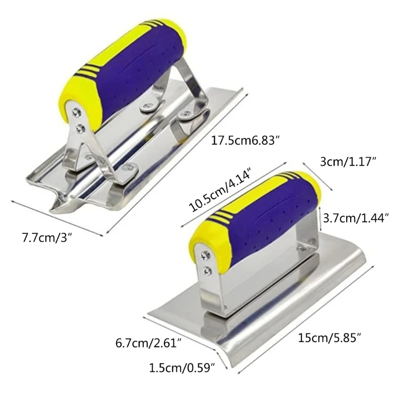 Concrete Hand Tool Set for Smooth Plastering and Cements Finishing