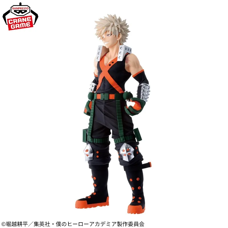 In Stock Original BANDAI BANPRESTO My Hero Academia Bakugou Katsuki Todoroki Shoto Anime Model Collection Toys Gifts WY view 3