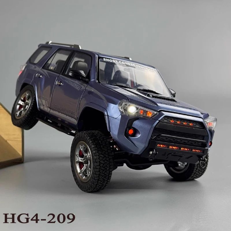 JJRC HG4-209 RC Crawler 2.4G 1/18 RC Auto LED Licht Gesimuleerd Geluid Off-Road Klimmen Truck RTR Volledige Proportionele Modellen Speelgoed