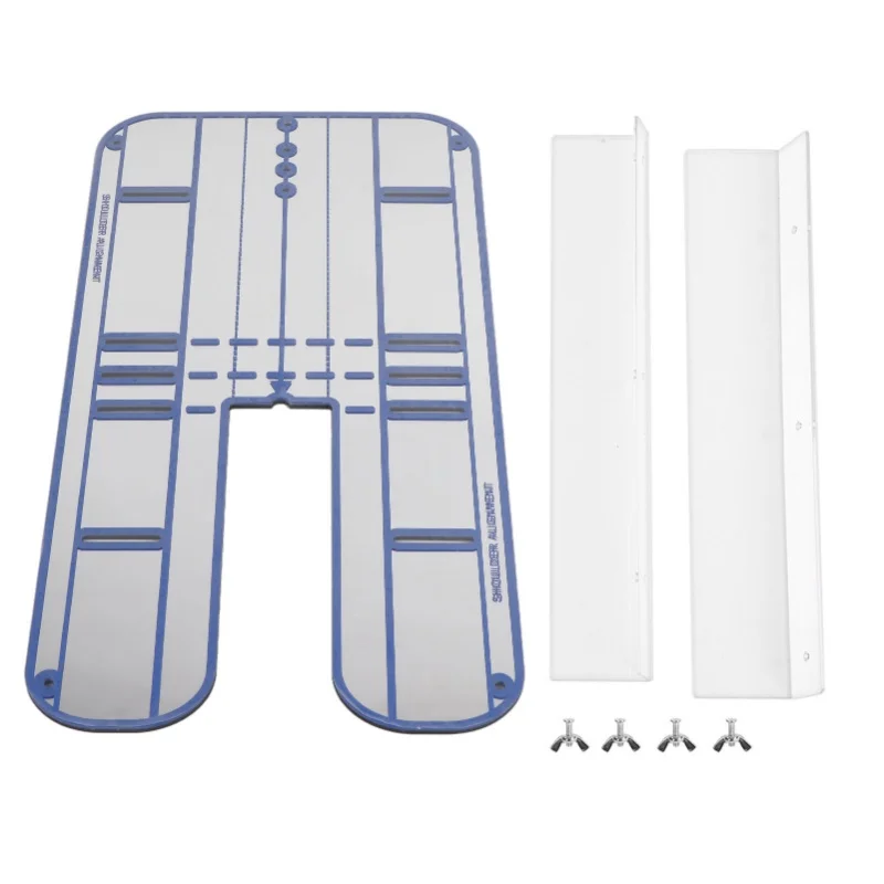 

Golf Putting Alignment Mirror Practice Training Aid With Guide Rails For Indoor Outdoor Use