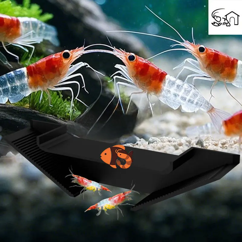 مأوى مخبأات حوض السمك، نفق متدرج للكهف تحت الأرض للأسماك والروبيان والسرطان واللعب وتربية التوريد، وتزيين خزان الأسماك #5