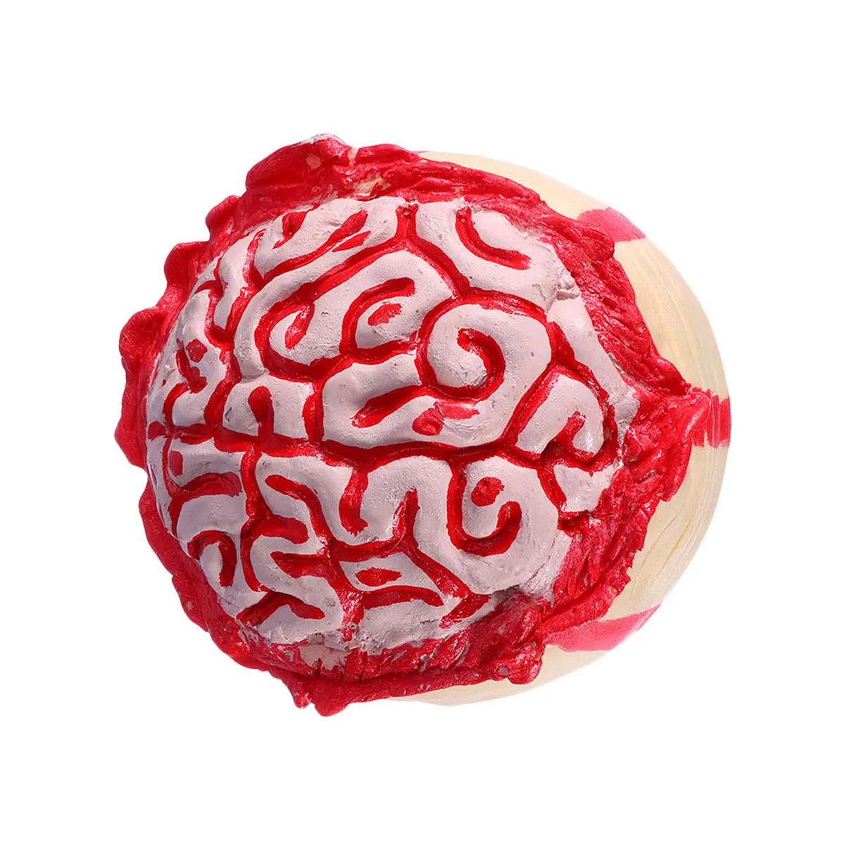 Realistic Brain Halloween Hat Scary Party Decoration Prop For Men Women Kids Universal Lightweight Masquerade Bloody Style