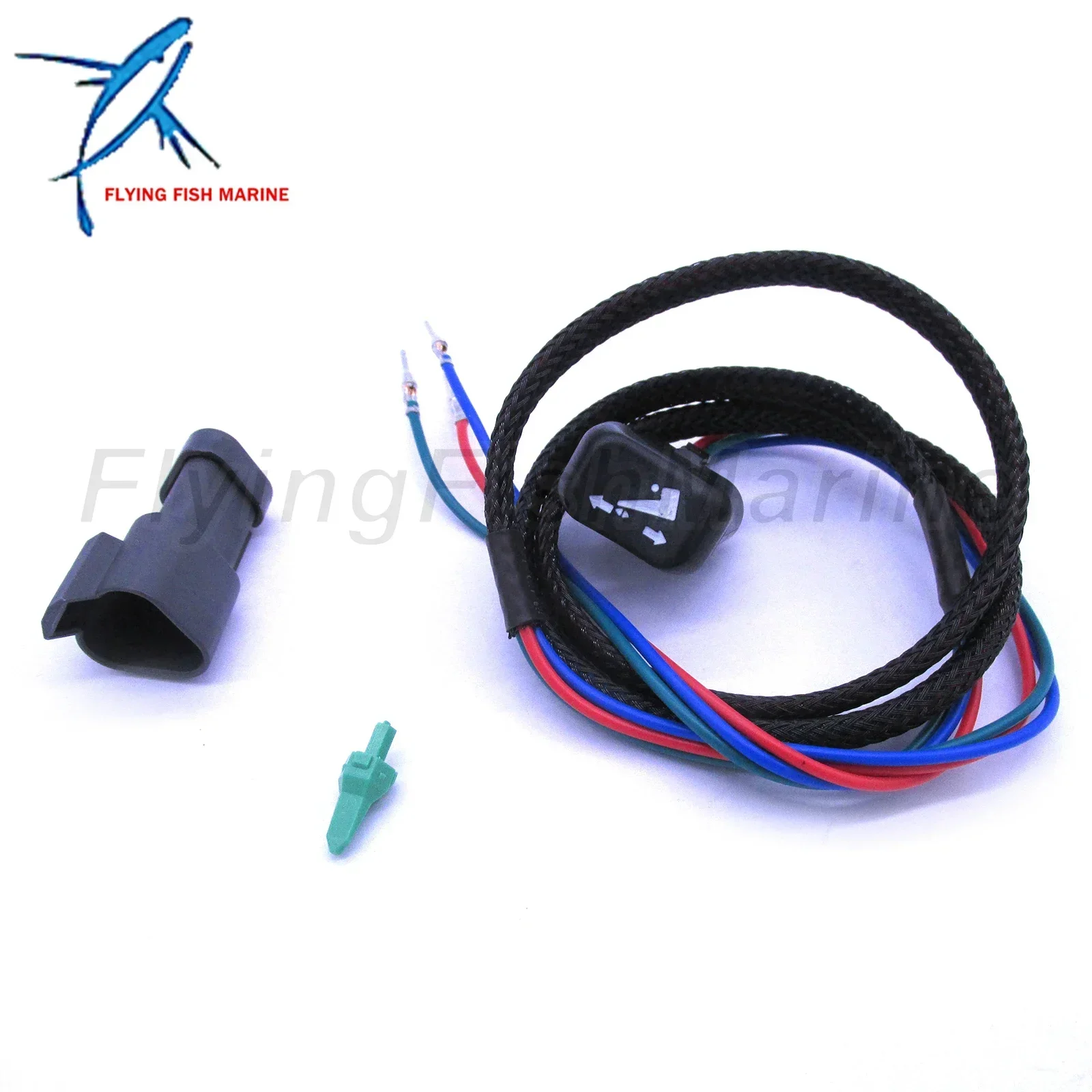 Boat 5007485 Trim Tilt PTT Switch for Johnson Evinrude OMC Outboard Engine Top Mount Remote Control Box with PT