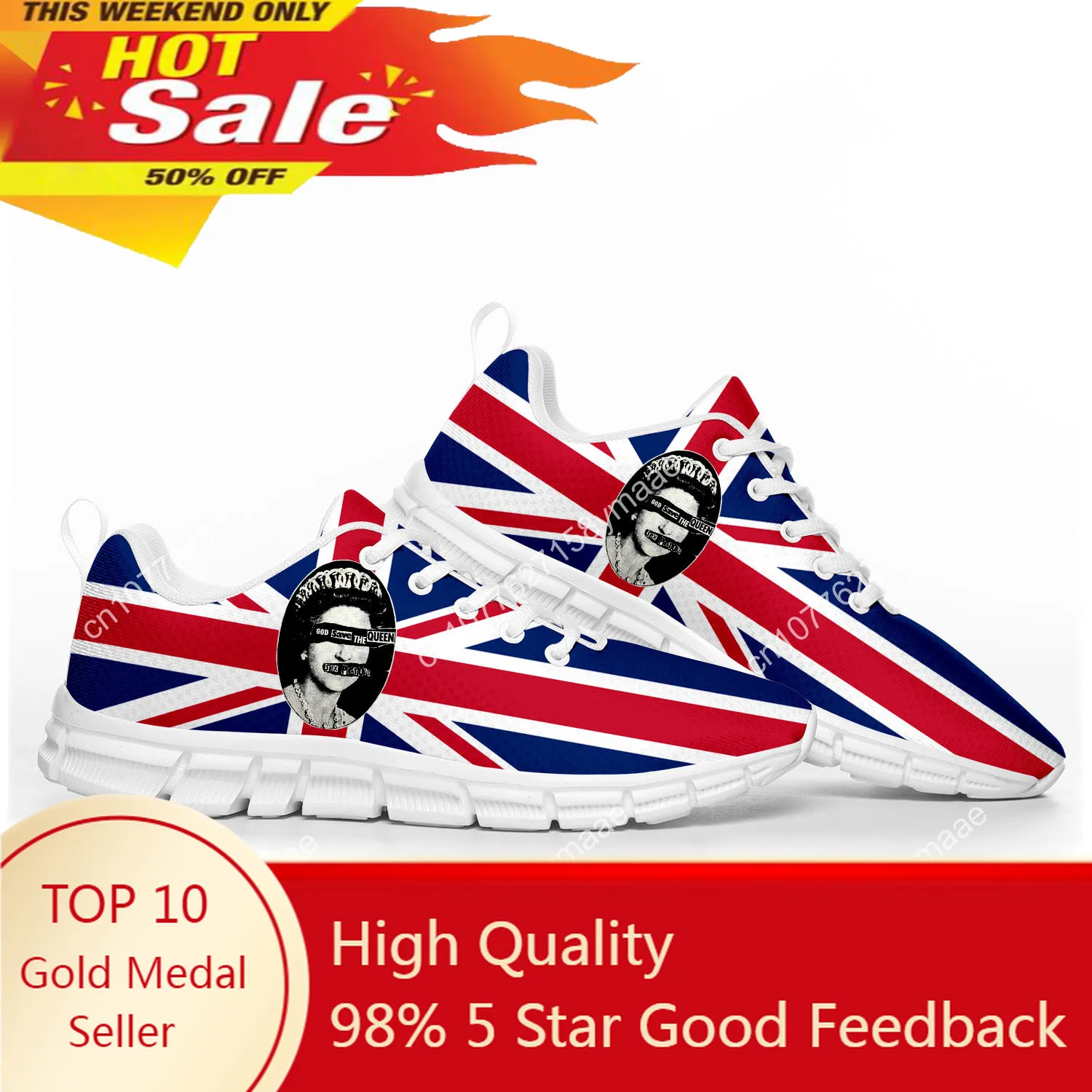 

Sex Pistols Sports Shoes High Quality Mens Womens Teenager Children Sneakers God Save The Queen Sneaker Customize Couple Shoe