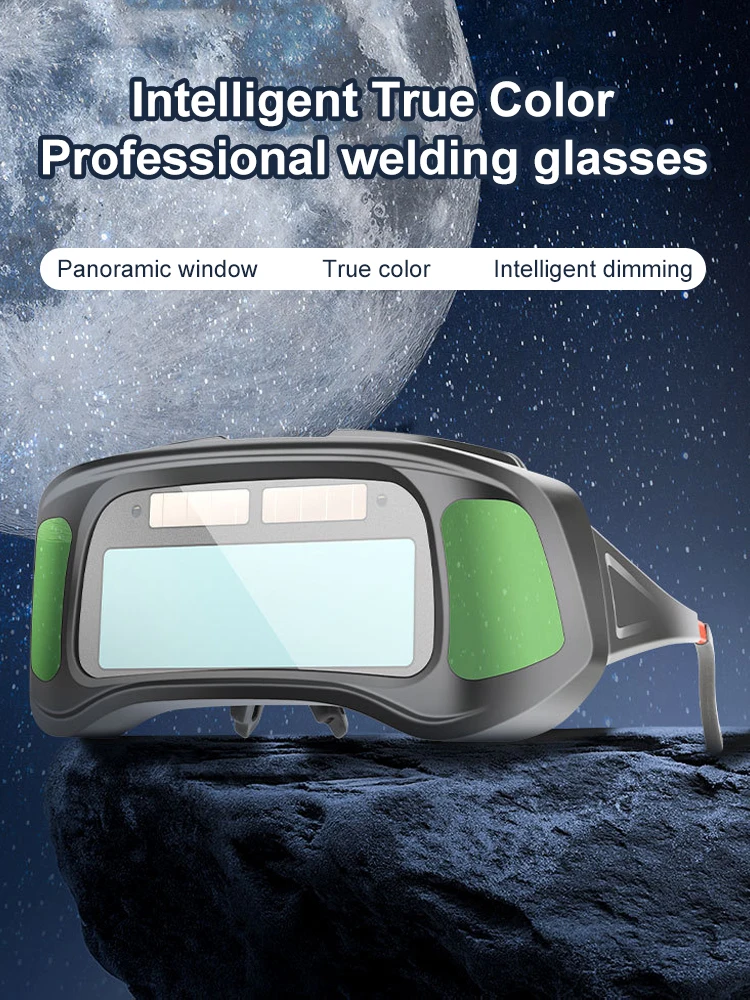 Automatic Darkening Dimming Welding Glasses Anti-glare Argon Arc Welding Glasses Welder Eye Protection Goggles Tools