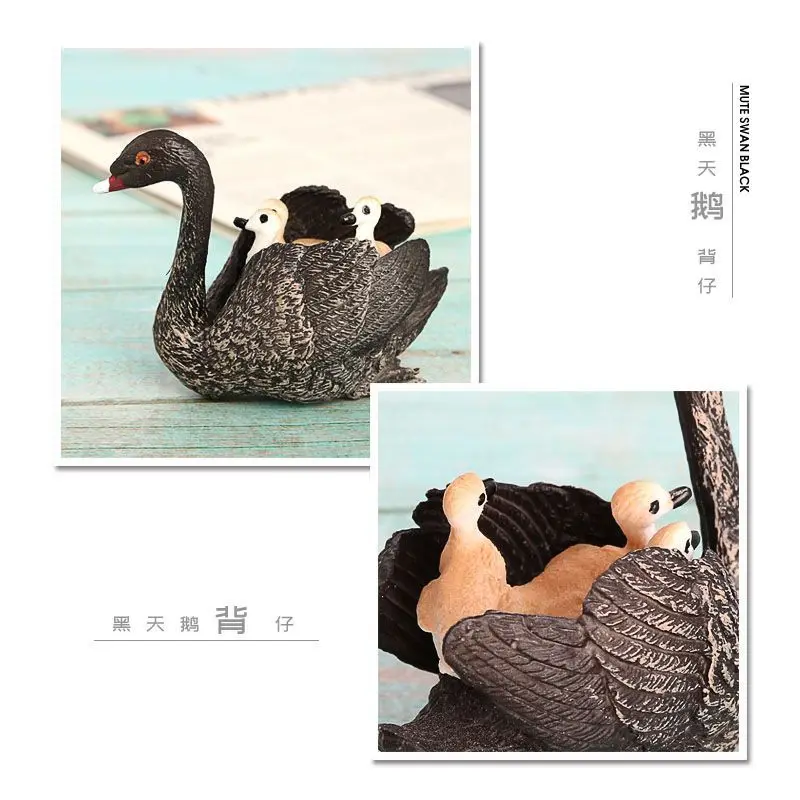 محاكاة مزرعة نماذج للحيوانات مزرعة ألعاب بلاستيكية بجعة الدجاج بطة خنزير الأطفال التنوير زخرفة المعرفية