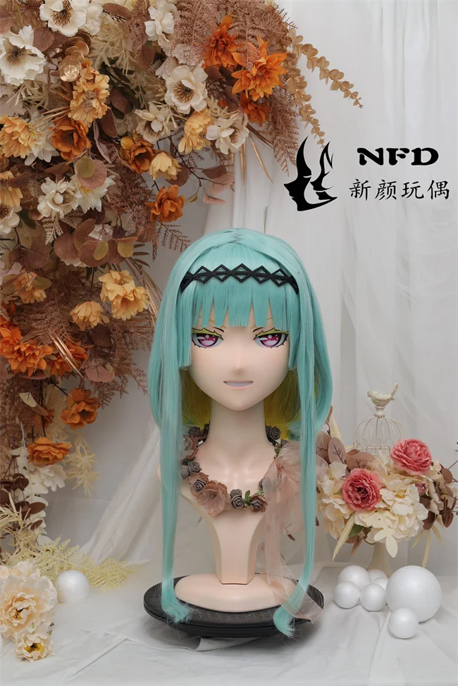 

Кигуруми Ринго NFD полная голова с замком косплей голова ракушка реквизит костюм аниме игра