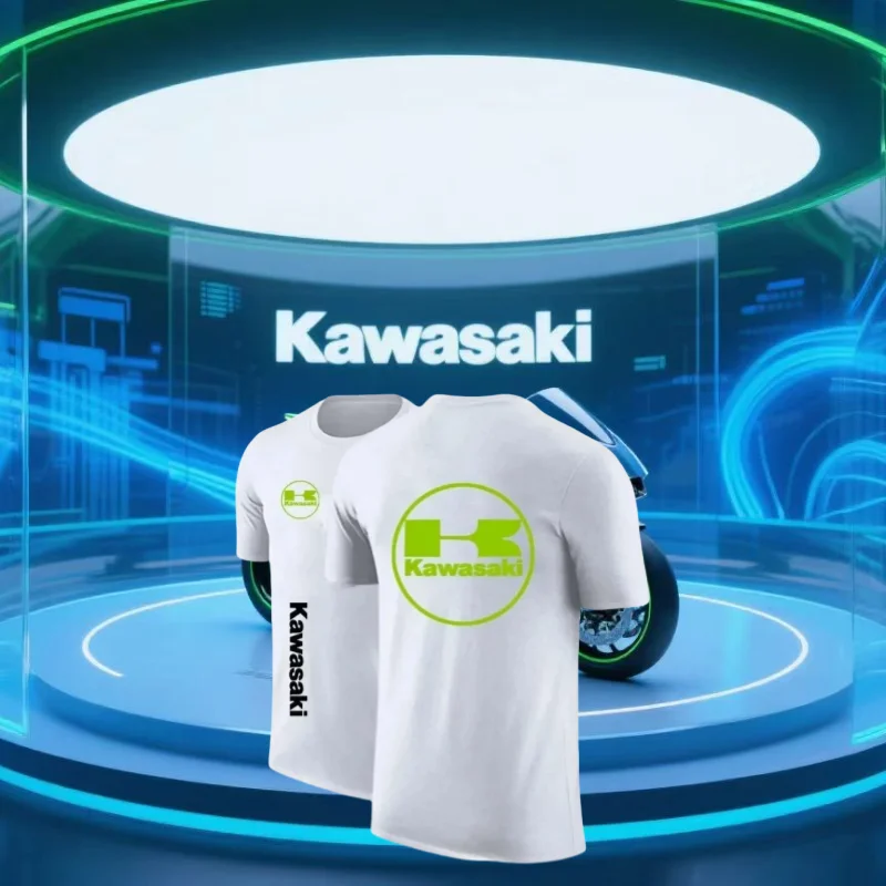 

Kawasaki Summer Outdoor Sports Popular Quick Drying Breathable Motorcycle T-shirt Thin Motorcycle Sports Comfortable T-shirt
