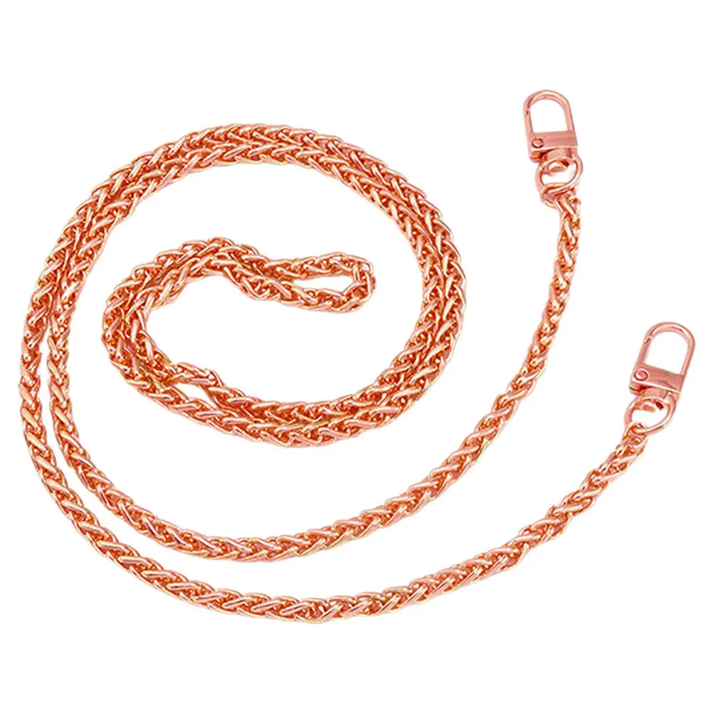 Professional Metal Bag Chain Strap for Purse Handbag DIY Replacement Elegant Jewelry-Like Appearance Sturdy Buckle Ends Chain