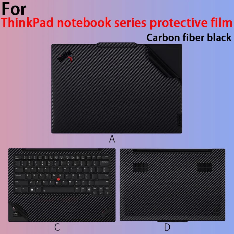 

For Lenovo ThinkPad X1 2-in-1 Gen10/9 Protective Film Laptop X1 Carbon Gen13/12/11 Shell Sticker X13 Yoga Gen4/5 Body Shell Film