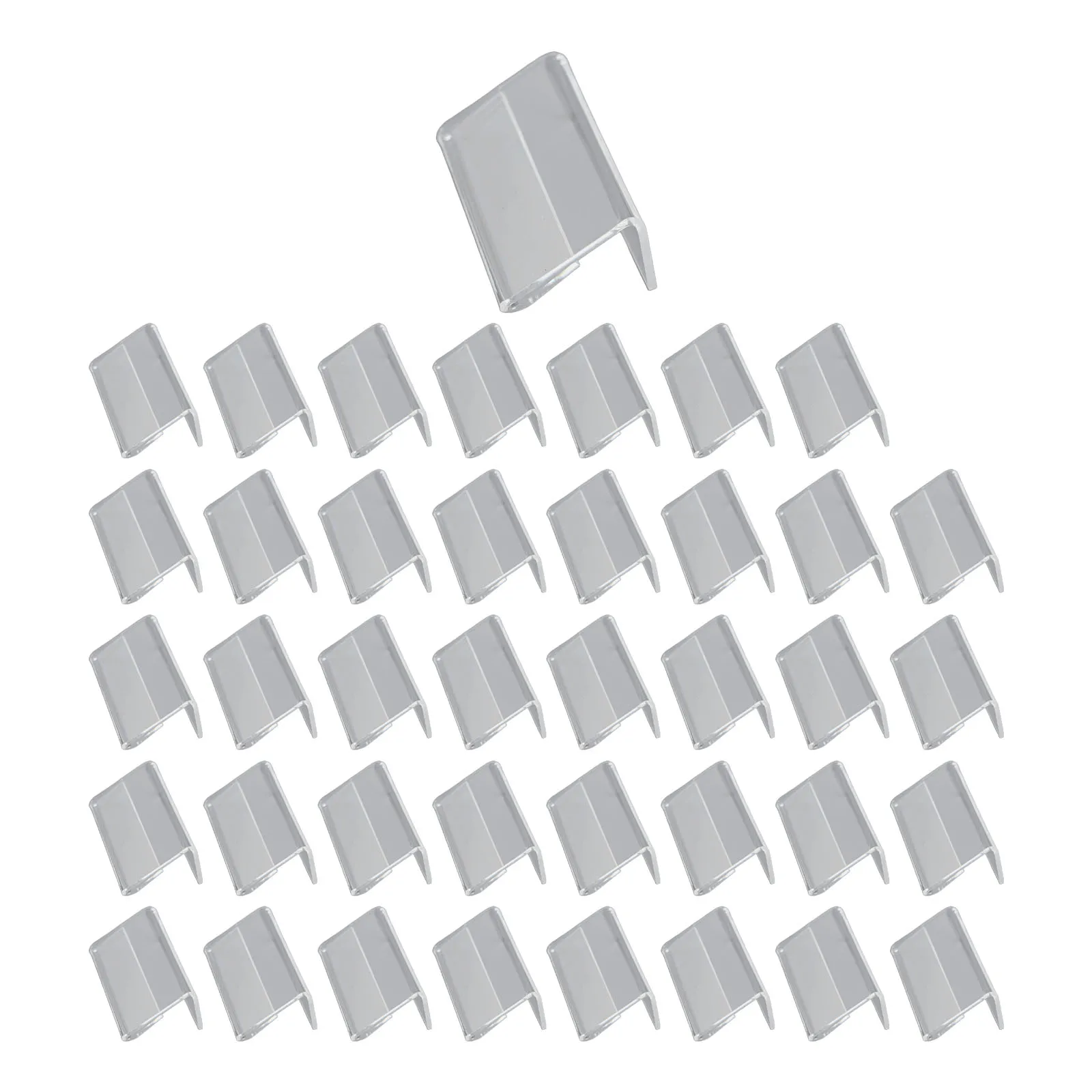 

40 шт. 2x4 см акриловая подставка для вывески, цена визитной карточки, этикетки, подставка для этикеток, доска, инструменты для дизайна ногтей, дисплей