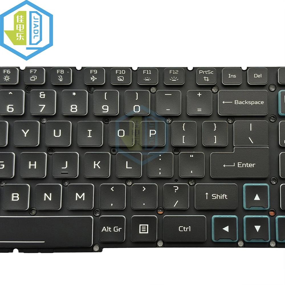US BR LA SP HB RU Colorful Backlit Blue Edge For Acer Helios Neo PHN16-71 PHN16-71-747H Original Notebook Keyboard Replacement