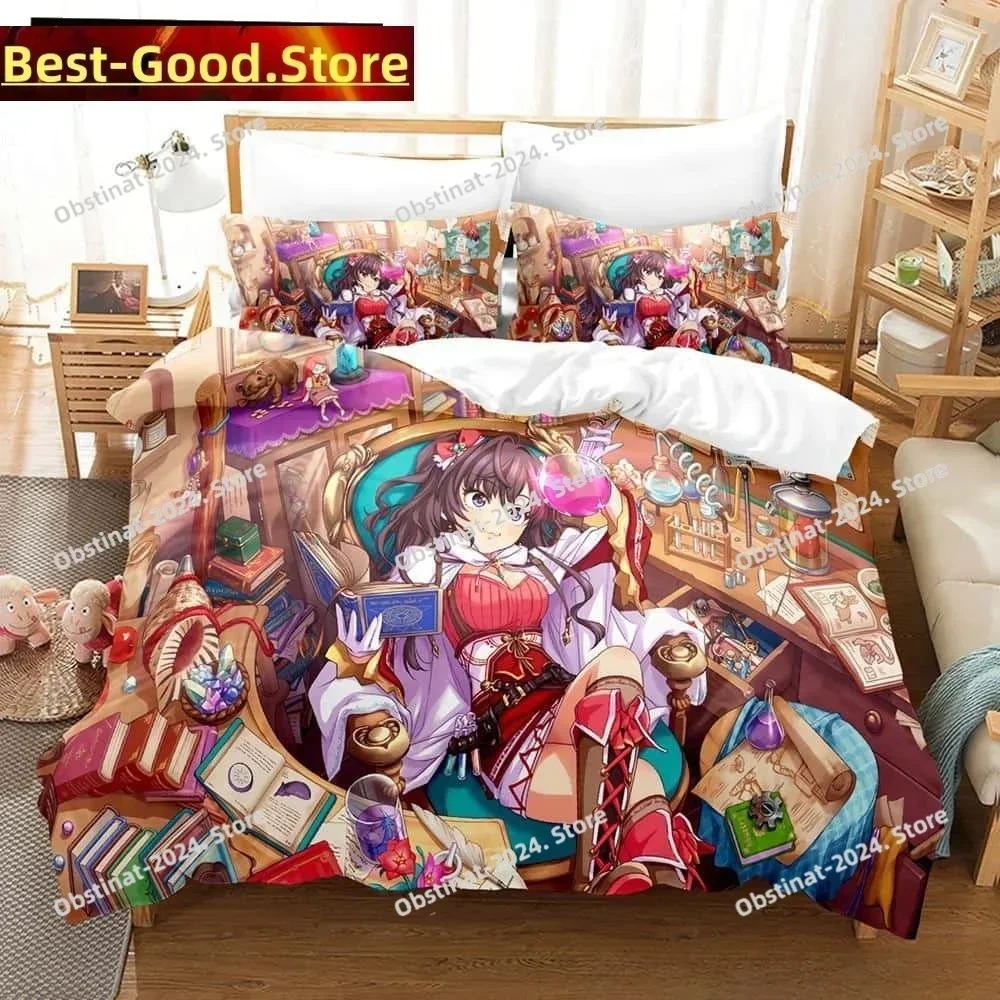THE iDOLM@STER Cinderella Girls Starlight Stage Bedding Set Printed Comforter Duvet Cover Pillow Case 3 Pieces Kids Adult Size