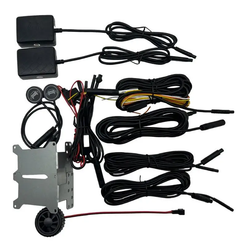 Car BSD Blind Spot Radar Detection System 24Ghz Blind Spot Detection BSD Warning Light Monitor System Lane Reversing Sensor