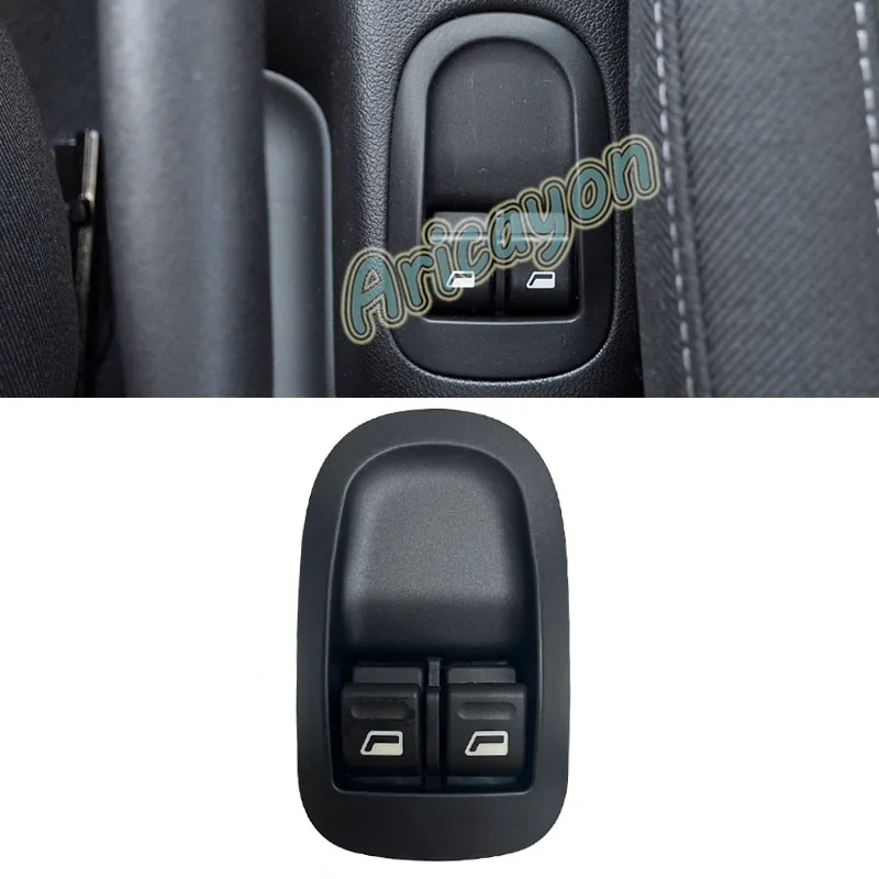 Front Manual Car Power Window Control Switch Window Lifter Switch Button For Peugeot 206 207 For Citroen C2 6554WQ