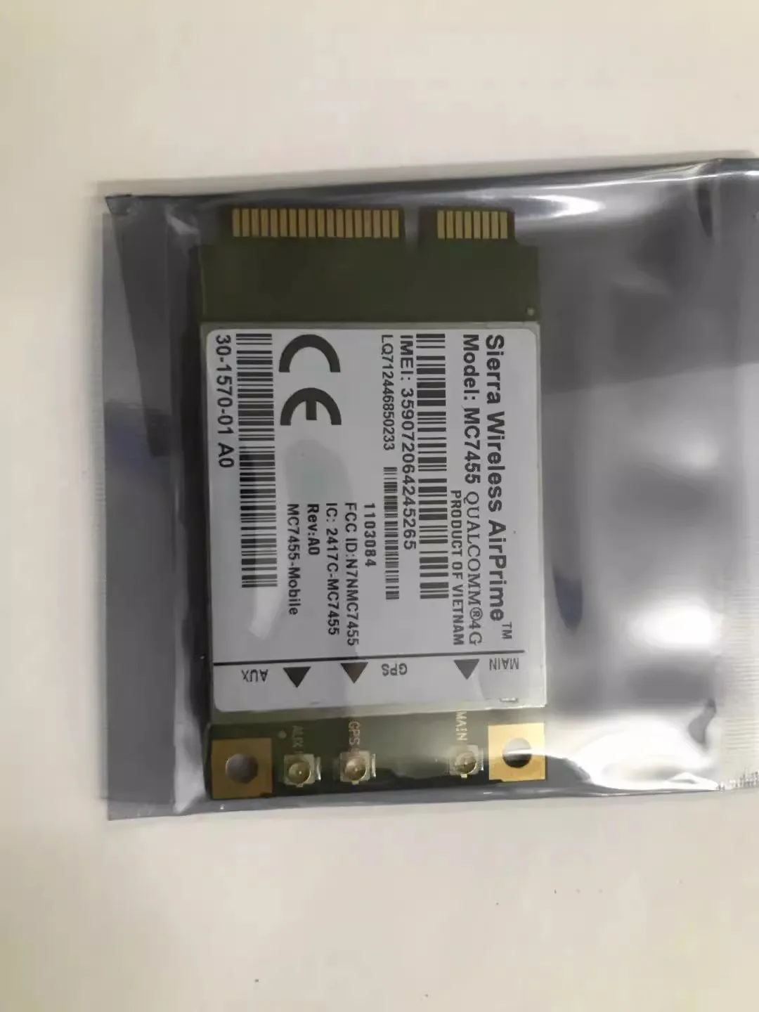 

SIERRA MC7304/MC7455/EM7305/EM7455/MC8775/MC8705/MC7354 Modules