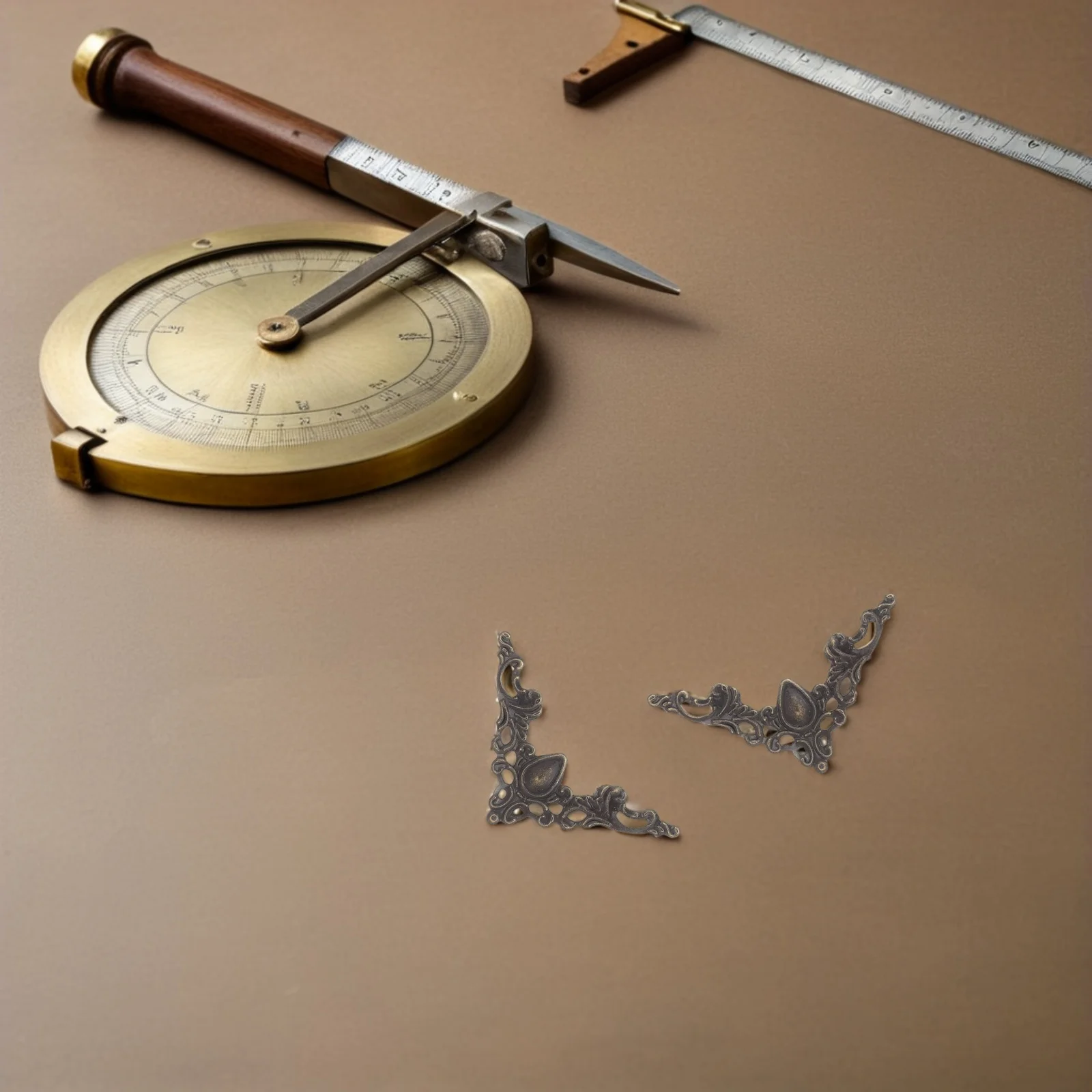 

80pcs Iron Corner Protectors Vintage Metal Corners For Scrapbook Photo Album Diy Craft Projects Bookbinding Decoration Frame