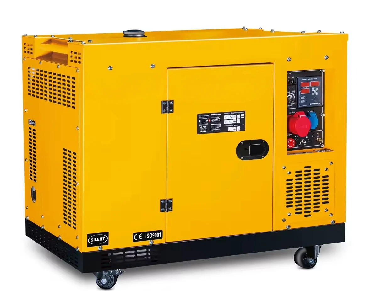 YHS Hot Sale 20kw Silent Diesel Generator 30kva 40kva 50kva 3-Phase 1800RPM Speed Soundproof ATS Options 230v/240v DC Output