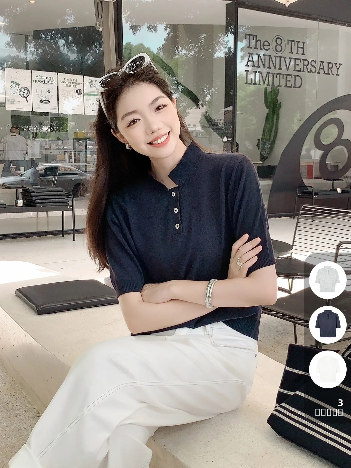 

Meiyang Linen Cotton irt Classic Sle ort Sve Turn-down Collar Loose Fit Women's Premium Faion Summer Top
