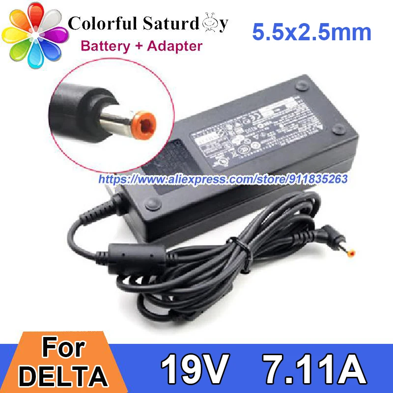 19V 7.11A ADP-135DB Power Adapter ADP-135DB B PA-1131-08 For Lenovo IDEAPAD Y550 Y560 Y710 Y730 U550 U330 U450P Laptop Charger