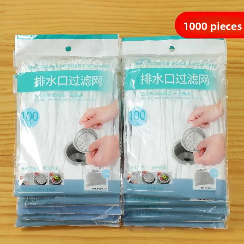 Disposable Kitchen Sink Strainer Filter Bathroom Drain Hair Prevention Crypto Sink Drain Filter for Dishwashing And Vegetable...