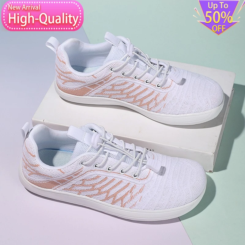 

Hot Selling Summer Widened Daily Mens Womens Sports Shoes Stable Breathable Soft Running Shoes Lightweight Lace Up Walking Shoes