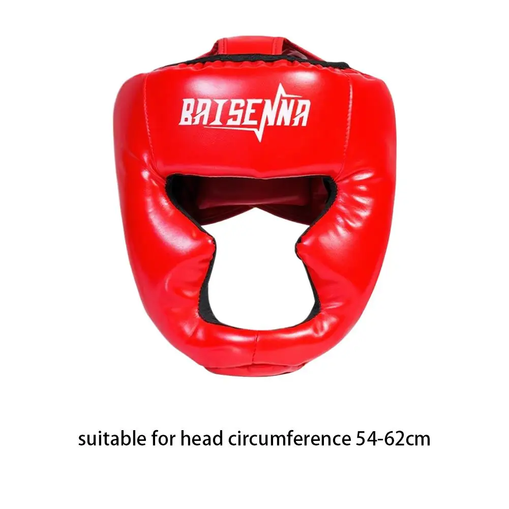 Kids Boxing Helmet Monkey Face Sanda Headgear Full Face Protection for Muay Thai Competition and Training with Full Face - view 6
