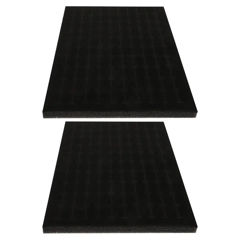 

2 шт. подставки-органайзеры для сережек, губчатые вкладыши для украшений, пенопластовые держатели