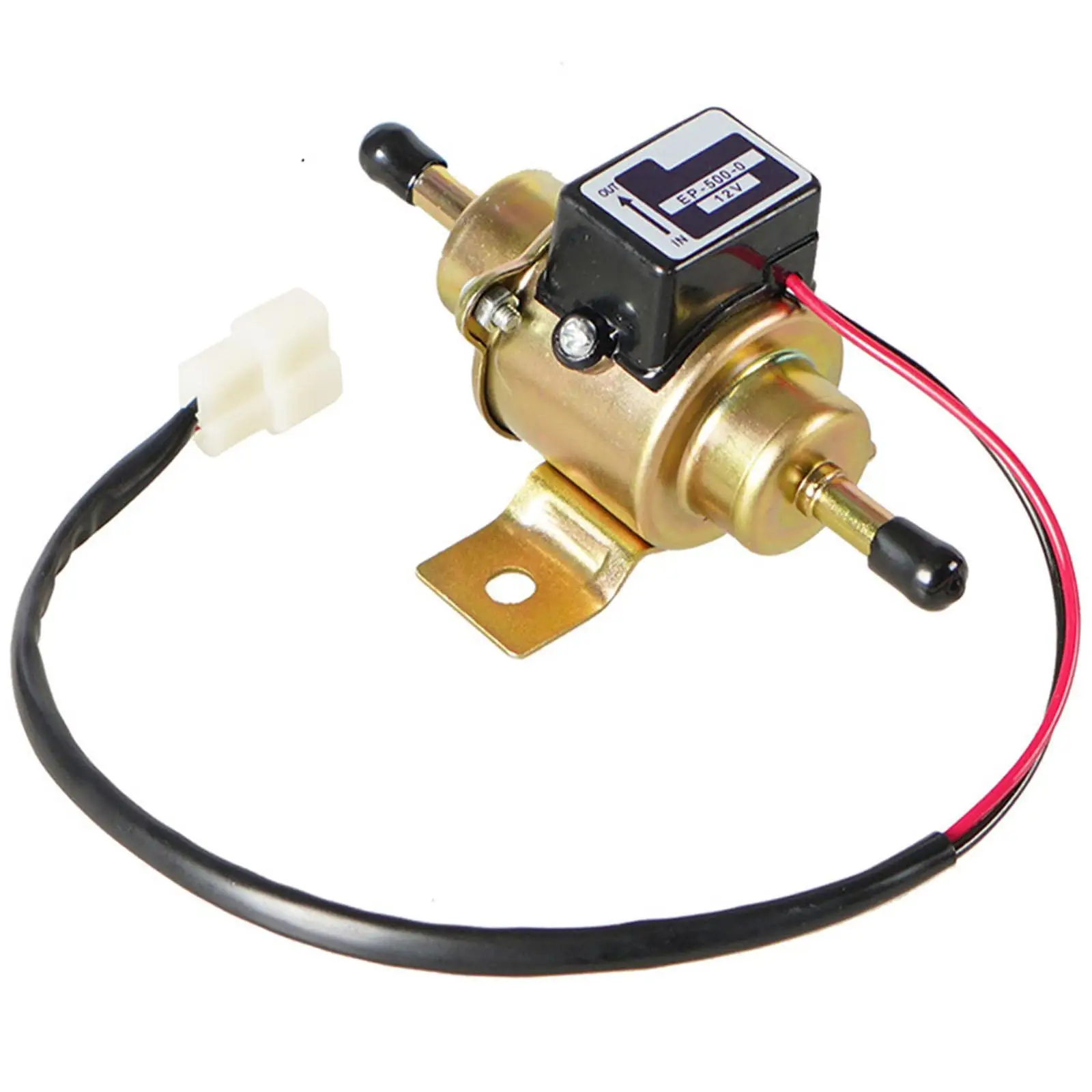 Electric Fuel Pump Petrol Diesel Universal for Excavators Mower Tractor