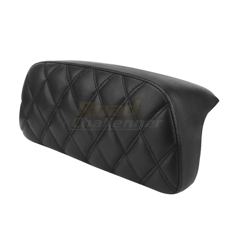 

Motorcycle Backrest Sissy Bar Back Rest Cushion Pad Seat Cover For Harley Touring Road King Street Glide Road Glide 2009-2020