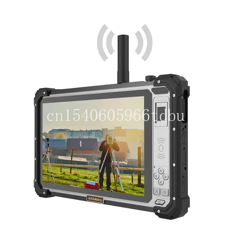 Industrial Tablet P5 10.1 Inch 4W DMR UHF/VHF  Optional Two Way Radio ANYSECU NEW P5  4G Android9 IP67 Rugged