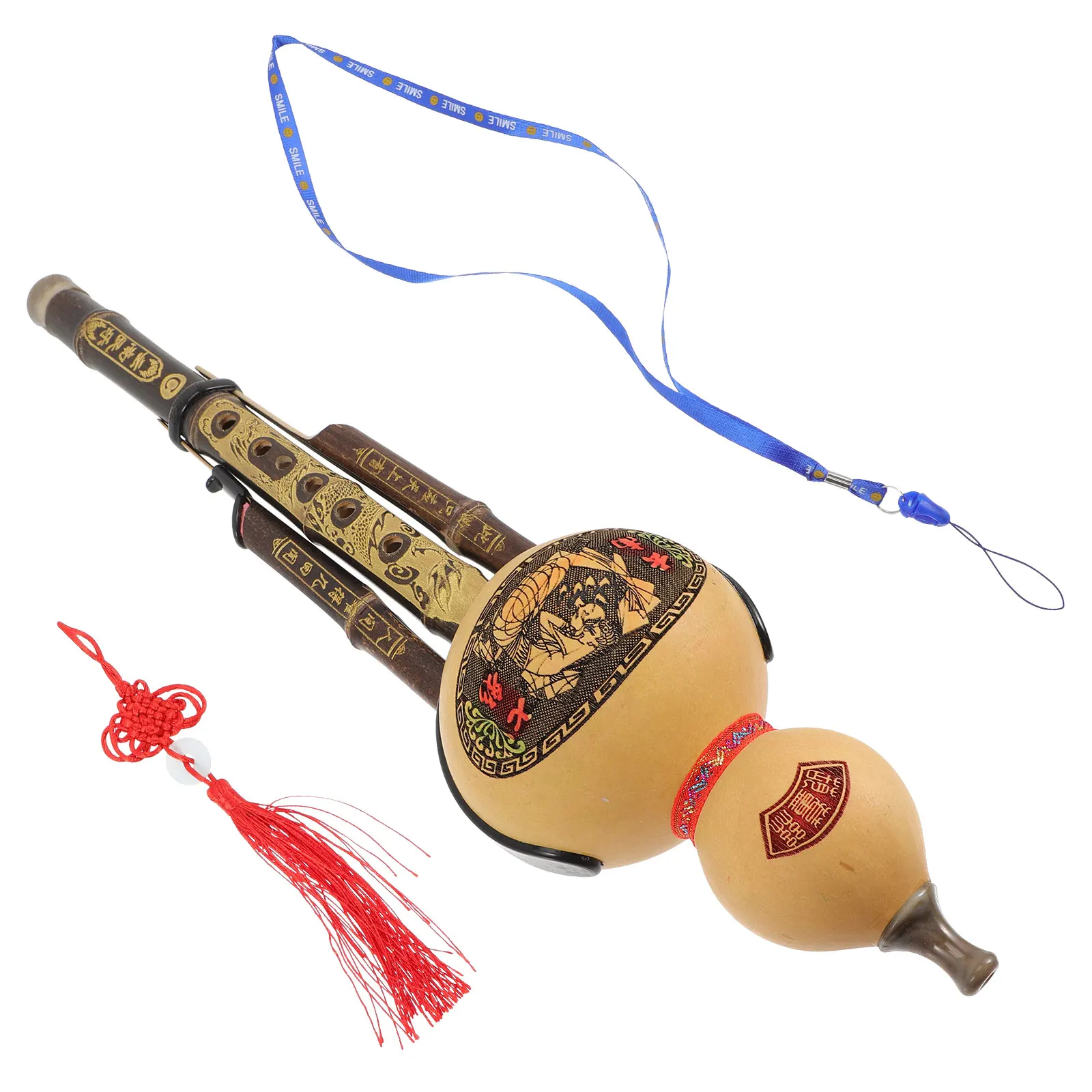 

Gourd Silk Traditional Chinese Music Instrument Flute China Handmade