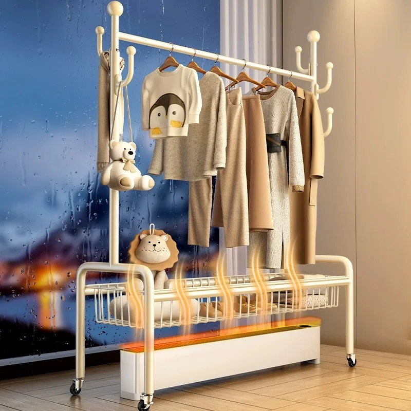 Hanger, loungewear shoe rack, floor-to-ceiling design, movable coat rack