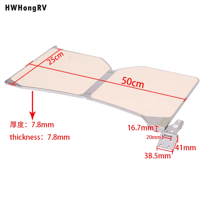 Wholesale Foldable Small Table Board for Automobiles Business Vehicles High Speed Rail Aircraft Aluminum Alloy Small Table Board